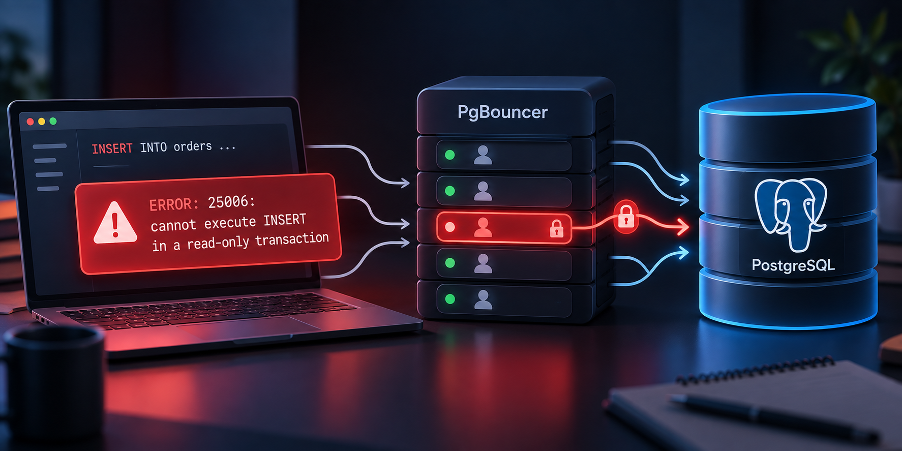 PgBouncer Session Leak: Master Veritabanınız Aniden Neden “Read-Only” Hatası Verir?