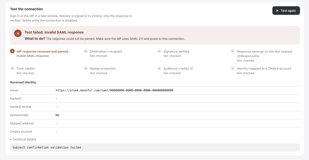 NotBefore kaynaklı test hatası