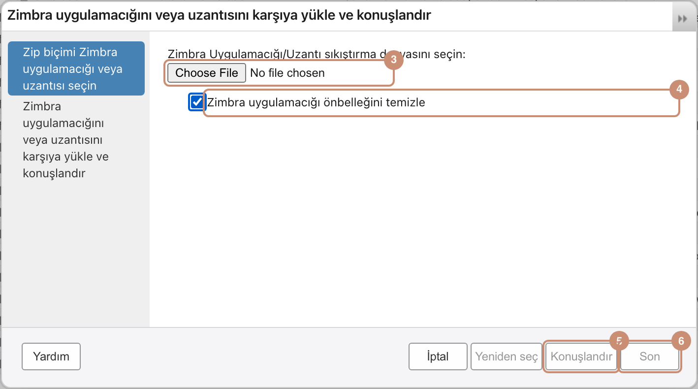 Konuşlandırma penceresi